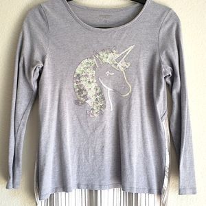 Arizona UNICORN XL long sleeve gray t-shirt